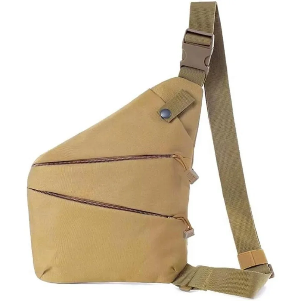 Anti-Theft Crossbody Sling Bag Unisex Nylon Secure Organizer Compact